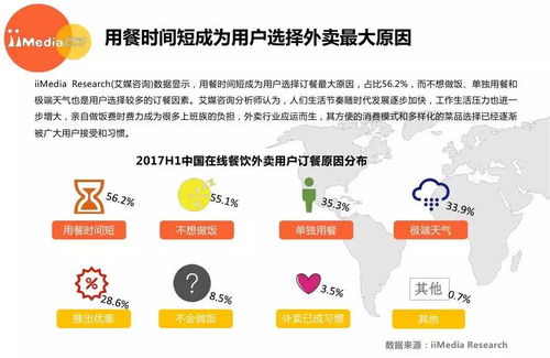 2017上半年中国在线餐饮外卖行业深度解析 数据背后的市场脉动